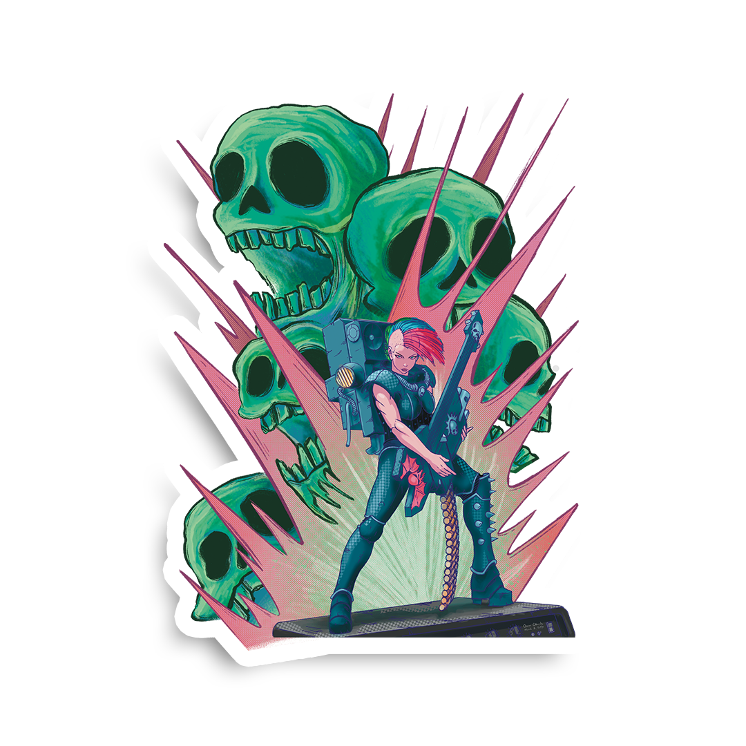 Dr. Rhino | Punk Sister - Sticker