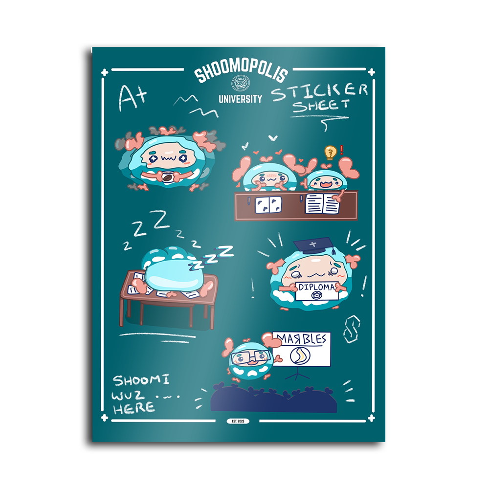 Shoomimi | ShoomU Living - Sticker Sheet