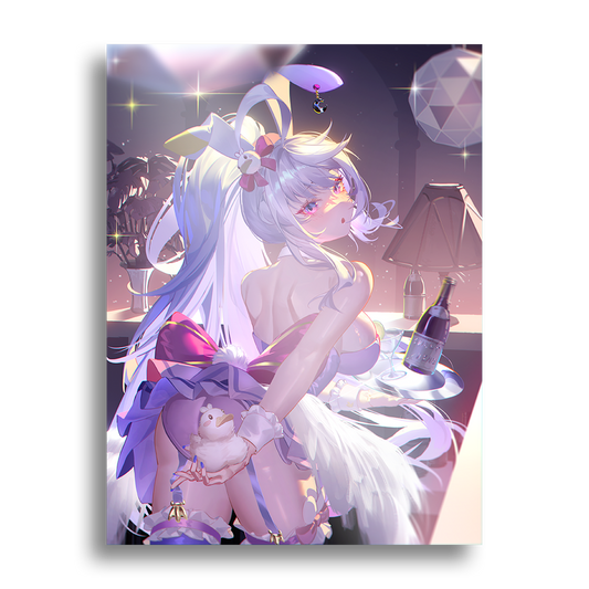 Elia Stellaria | Elia Stellaria Bunny Girl Poster - Art Print