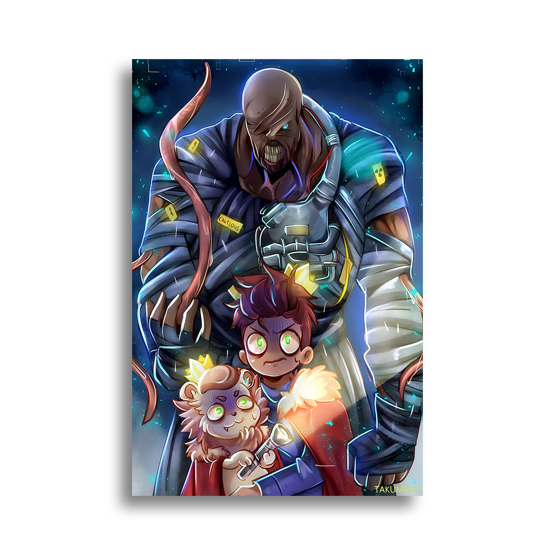 TheKing | Don’t Turn Around - Art Print